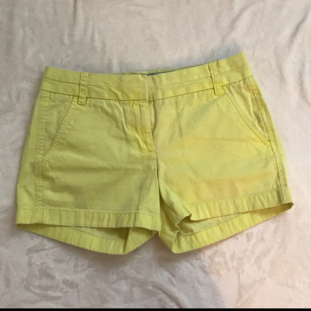 J crew Chino shorts size 6